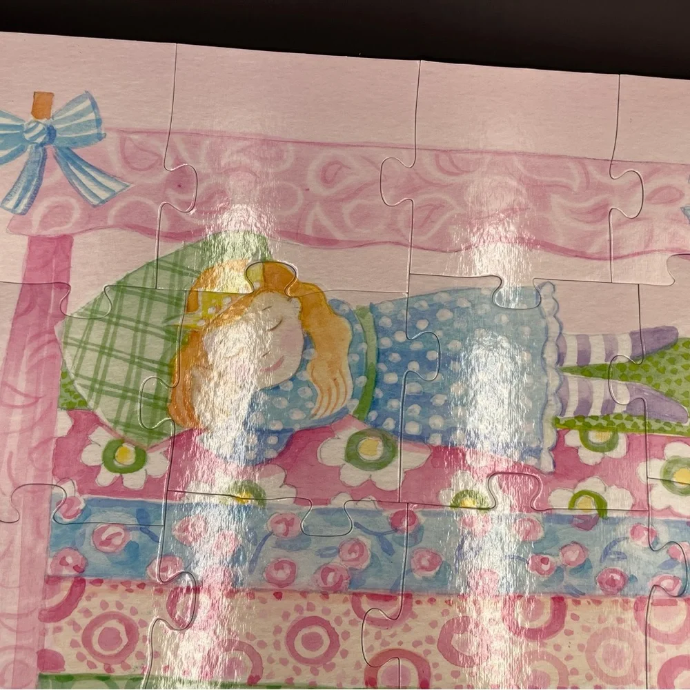 Pottery Barn kids Princess and the pea 24 X 36 puzzle